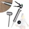 Bymaocar Angled Nozzle Cement Wall Sewing Gun Pump Grouting Tool Tile Grouting Gun Stainless Steel Body W/ Metal Ratchet Handle