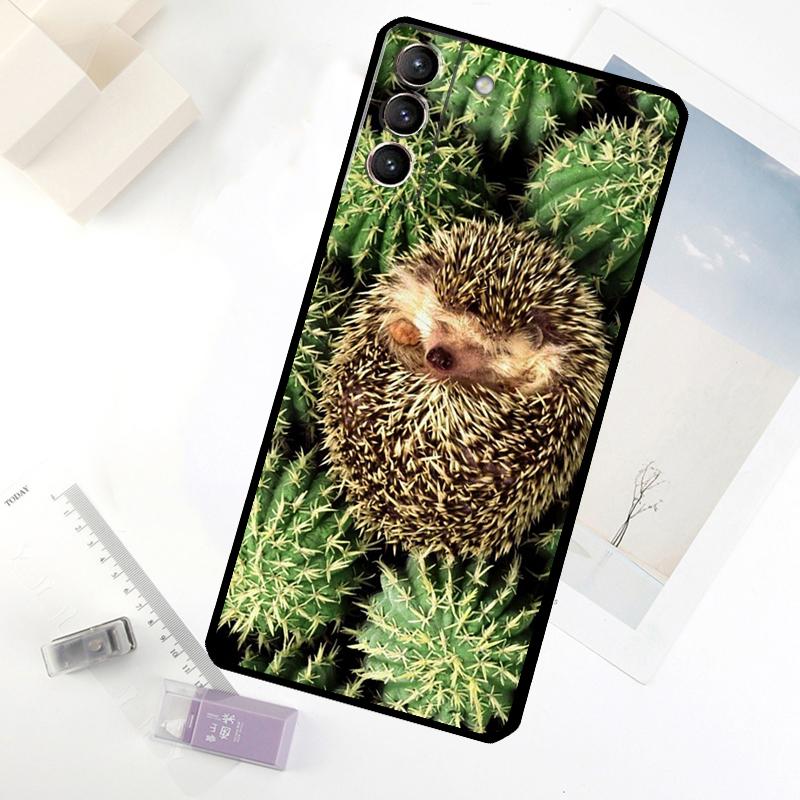 Kawaii Igel Herz Handyhülle Für Samsung Galaxy S25 S24 S23 S22 S21 S20 Ultra S9 S10 Plus S23 FE S25 FE Hülle