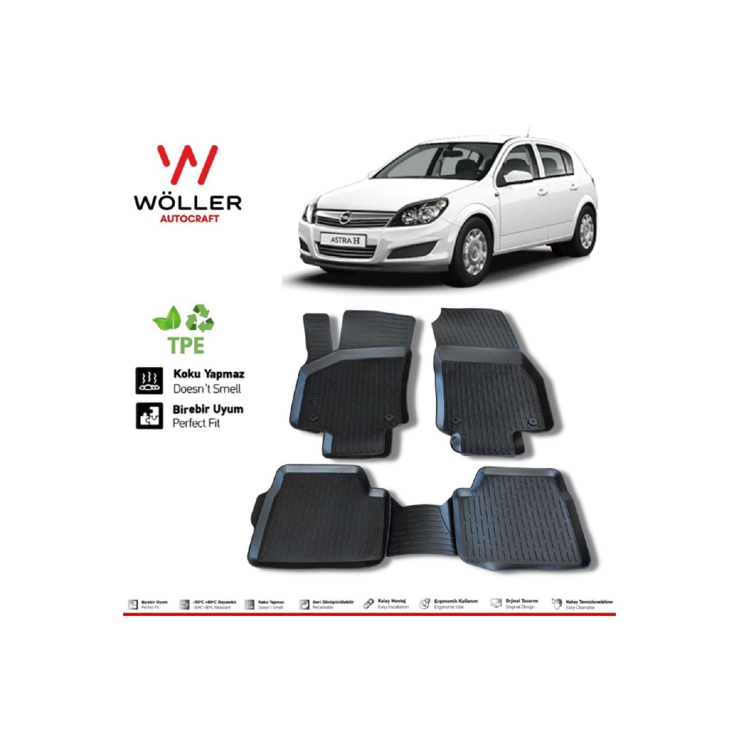 

Коврик для бассейна Opel Astra H 2004 2013 3d