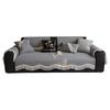 Waterproof and Non-slip Sofa Cushion, Simple European Light Luxury Style, Fashionable Four-season Universal Seat Cushion, Nordic Style Lace Sofa Towel