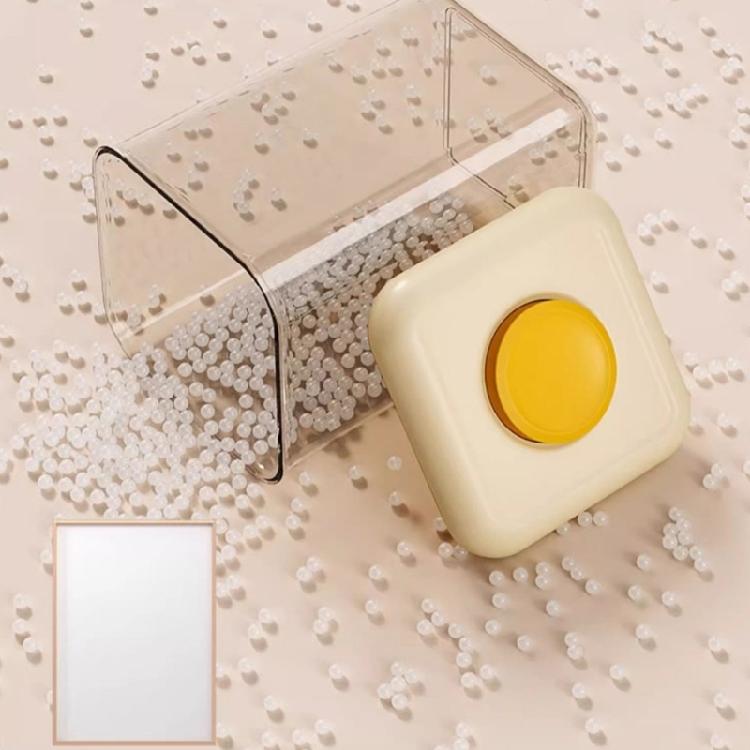 Rectangular Food Grade Storage Container Press Close Vacuum Seal Stackable Space Efficient Kitchen Organizers Use