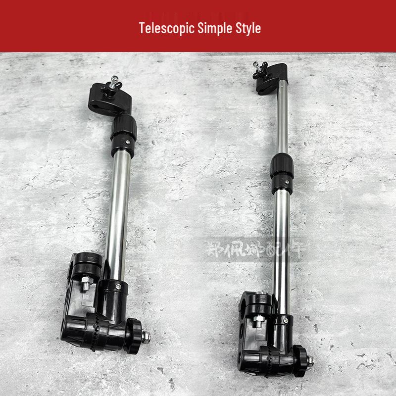 

Stainless Steel Bicycle Umbrella Holder & Sun Shade Stroller Bracket.