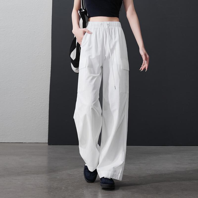 Women s High-Waist Loose Cargo Pants