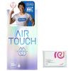 [.co.jp Limited] Durex Condom Air Touch Plenty of Jelly 10 Pieces Latex Condom + Bonus Included