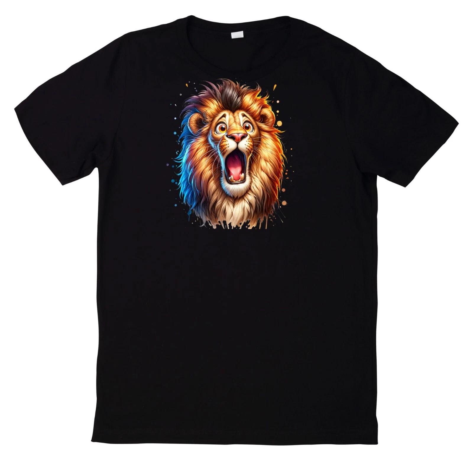 T-Shirt Aquarell lustiges Tier Motiv XXL