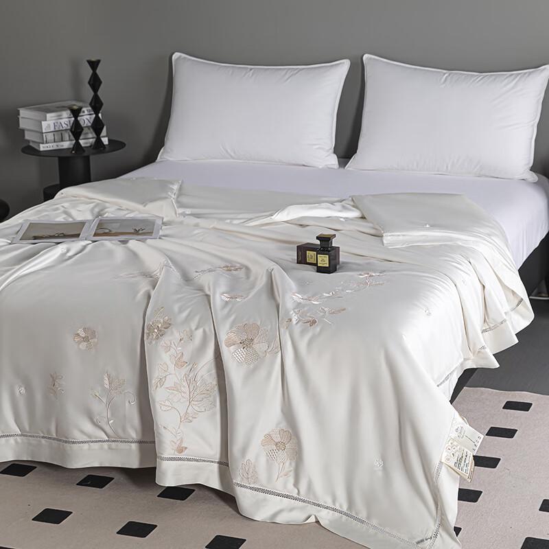 FIRS Jiangnan Su Embroidery Mulberry Silk Quilt