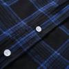 Mens Button Down Shirts Regular Fit Long Sleeve Casual Plaid Shirt