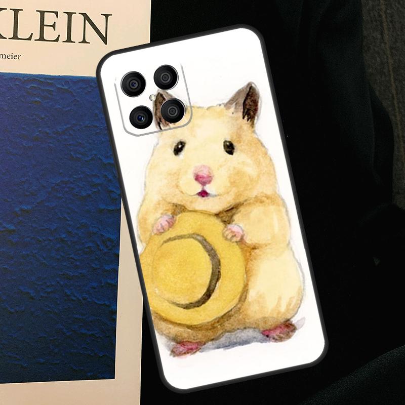 Hamster Art Case For Honor 200 Pro X9b X9a X8b X8a X8 X9 X9c 50 70 90 Lite Honor Magic 7 5 6 Pro Cover