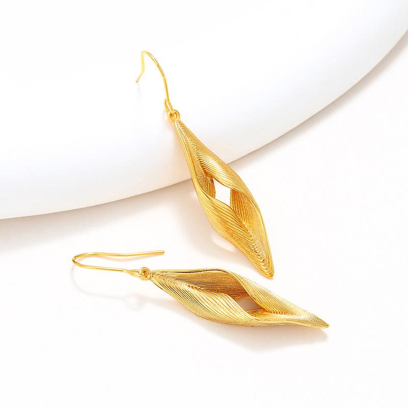 Personalized Stripe Linear Earrings