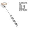 Stainless Steel Semi-Automatic Egg Beater Whisk Non-Stick Hand Push Mixer Tool for Cooking Kitchen Home Manual Rotating Egg Shaker Blender