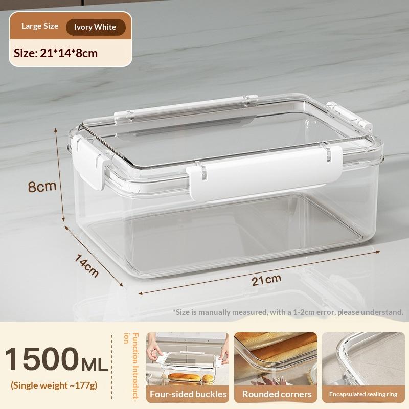 Fruit Storage Containers Fresh Food Containers Fridge Clear Fruit Organizer Refrigerator Multifunctional Meal Prep Lunch Box