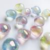 Iridescent Loose Powder Luminous Pendant Jewelry Accessories for DIY Peaches and Hearts