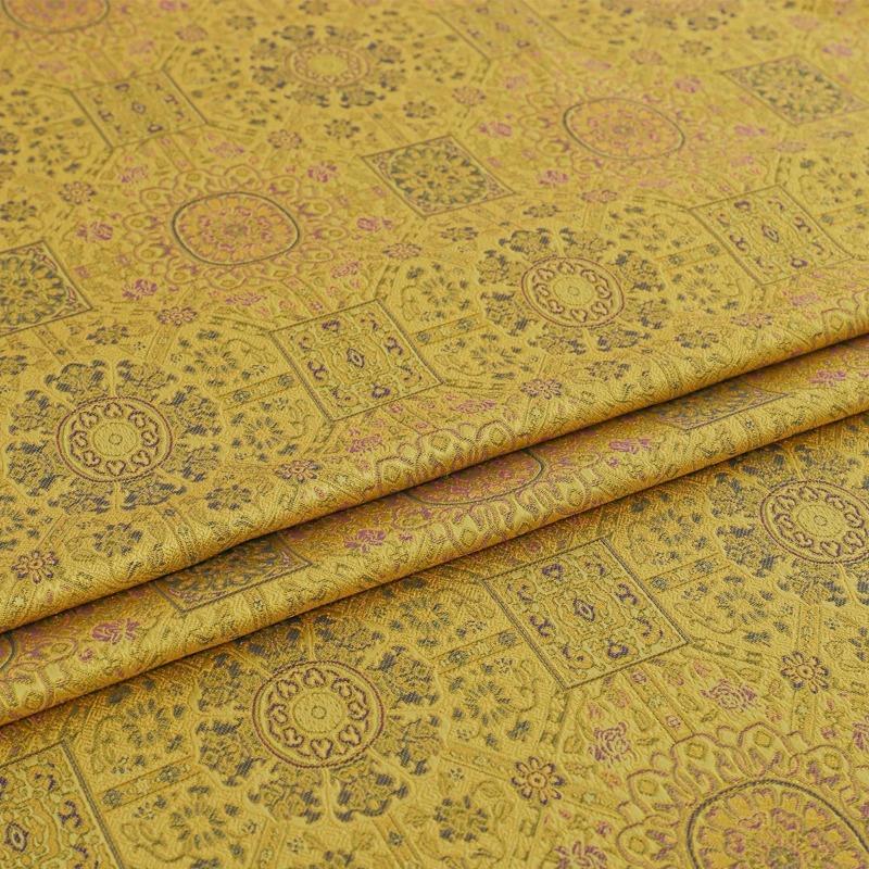 

Chinese Jacquard Brocade Fabric for DIY Sewing Handmade DIY Fabric for Cheongsam, Hanfu, Waistcoat, Jacket and Outer Coat 100x145cm
