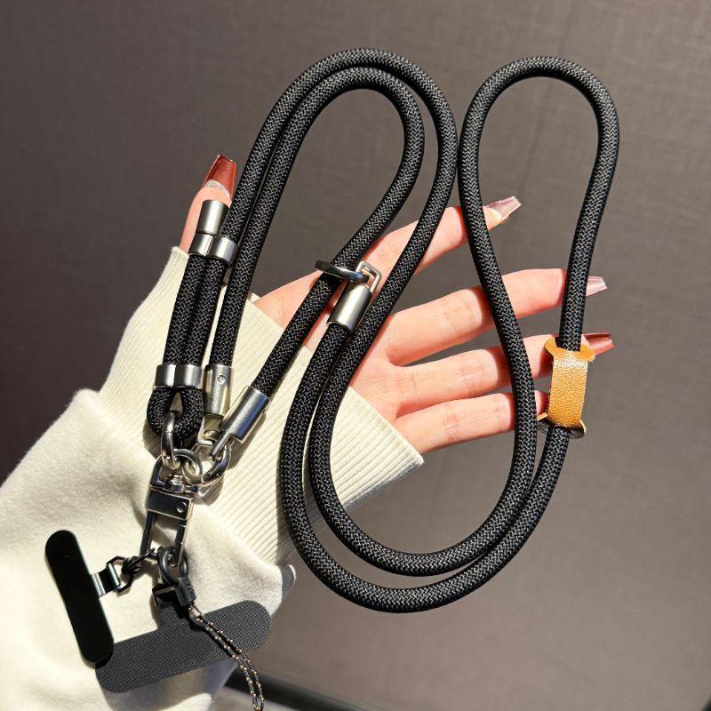 

Adjustable Multifunctional Crossbody Mobile Phone Lanyard with Anti-Lost Pendant - High-End Travel Accessory.