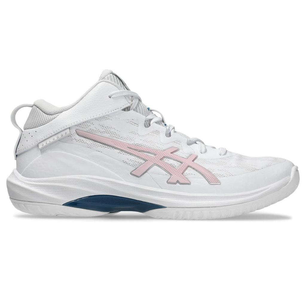 Asics GELHOOP V17 Basketball Shoes Unisex Size 103 2E (1063A096), Adult, (White/Barely Rose), 22.5 Cm,