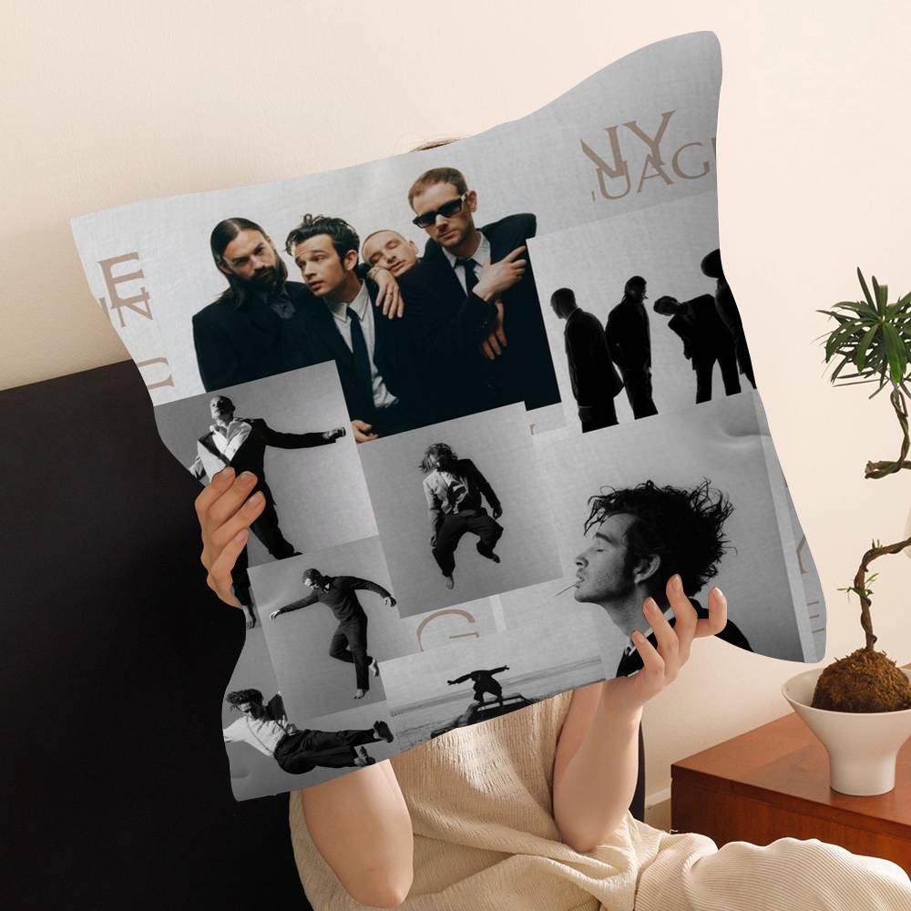 The 1975 Rock Band Pillowcase toon Gift Cushion Cover Bedroom Home Sofa Chair Seat Decor pillow case