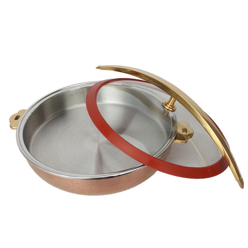 Zhuojin Stainless Steel Hammered Buffet Chafing Dish for Hotel Dining
