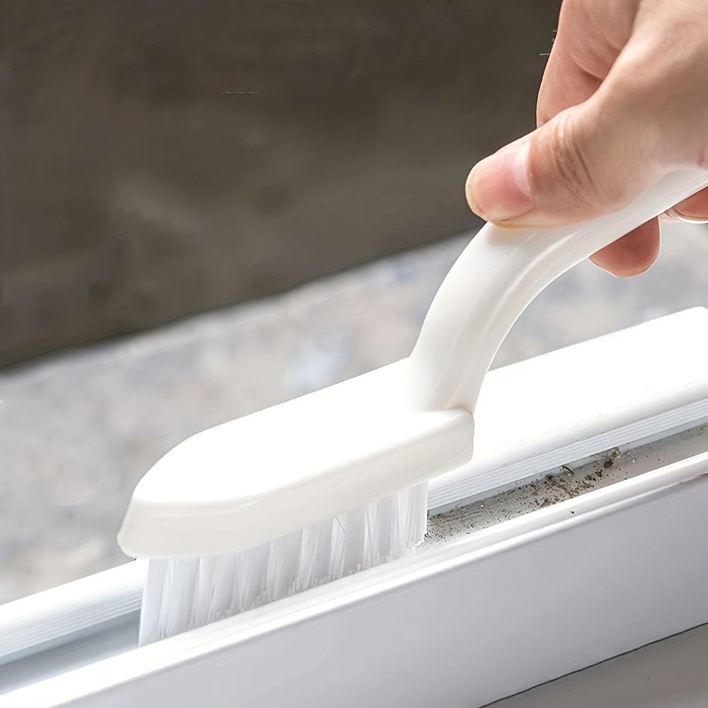 1 Versatile Crevice Cleaning Brush, Handheld Simple Practical Ideal For Floor Wall Tiles Bathroom Doors Windows Cleaning Brush