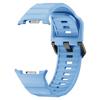 Watch Band for Samsung Galaxy Watch8 44mm/40mm/Watch8 Classic 46mm Wave Shape Silicone Strap