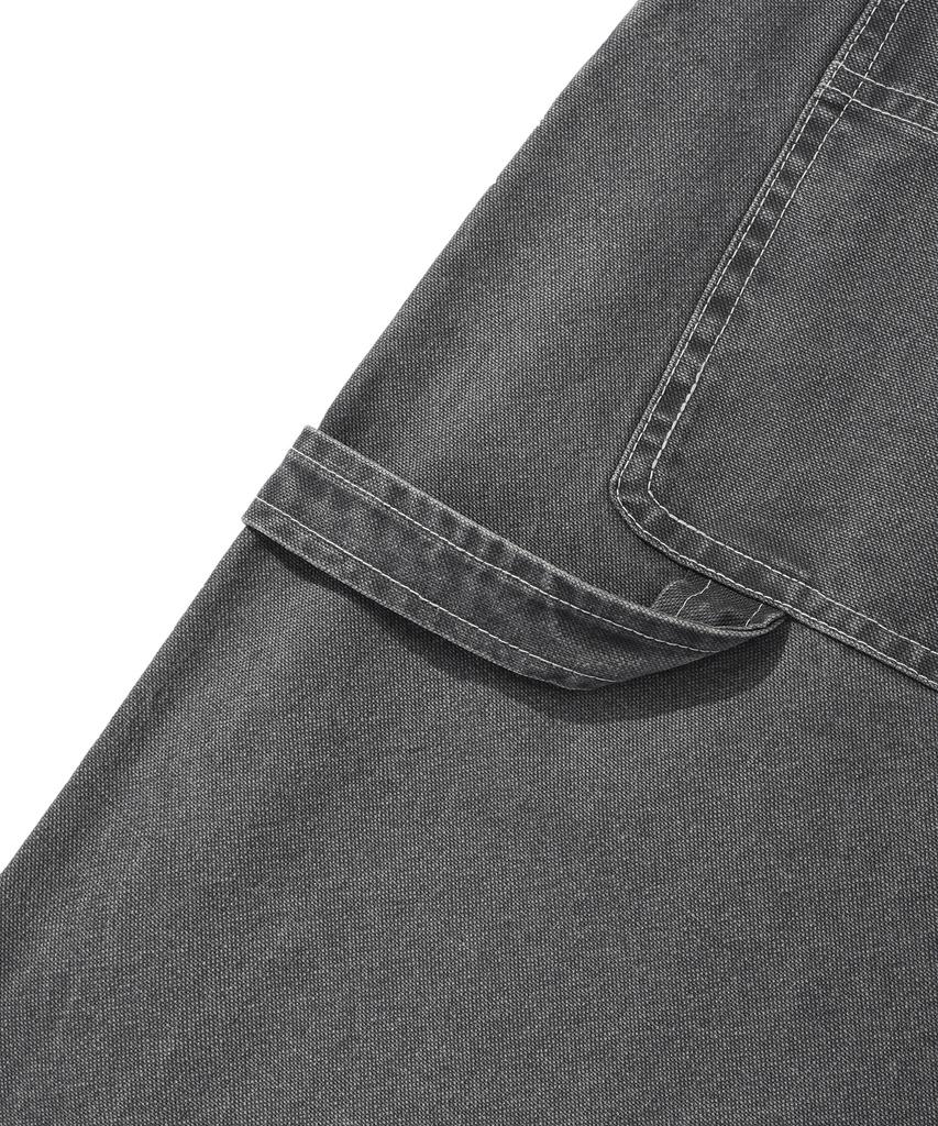 Treasure Flame Stitch Carpenter Pants Blue