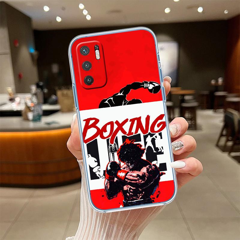 UP34 Hajime no Ippo Transparent Phone Case for Samsung Galaxy A04 A04S A14 A23 A34 A54 M23 M33 M52 M53