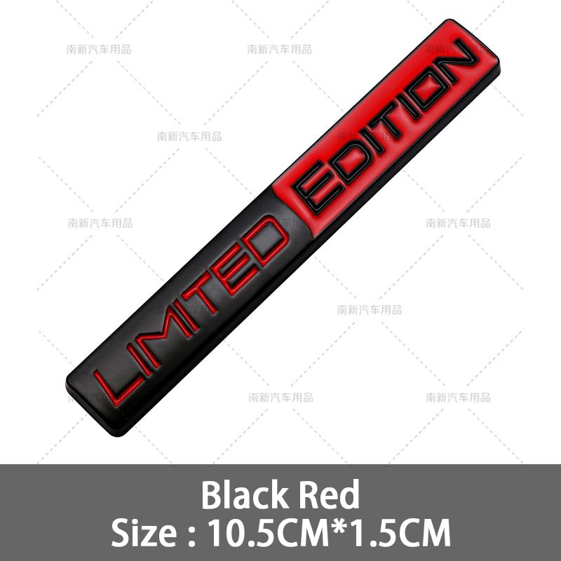 Metal Limited Car Front Grill Emblem Stickers Rear Trunk Badge Decal For Jeep Wrangler Grand Cherokee Dodge SRT Challenger