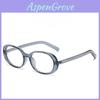 Tr90 Oval Eyeglasses Frame With Blue Light Blocking For Casual Daily Wear