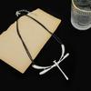 Dragonflys Pendant Necklace Alloy Materials Day To Night Jewelry Accessory For Fashionable Outfits