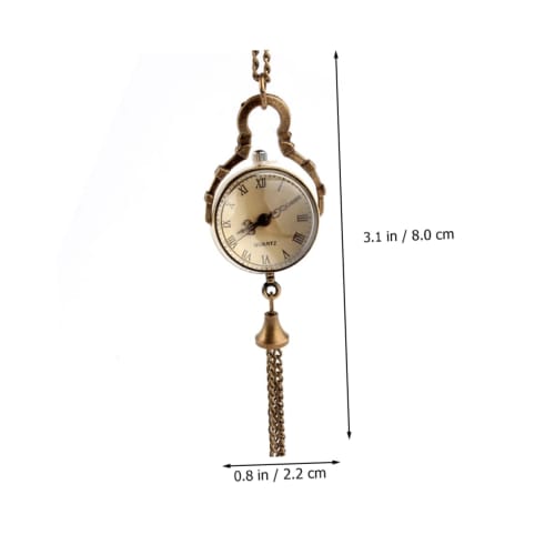 LEDMOMO Pocket Watch, Nurse Watch, Quartz Pocket Watch, Antique Watch, Vintage Pendant Watch, Simple Design, Unisex