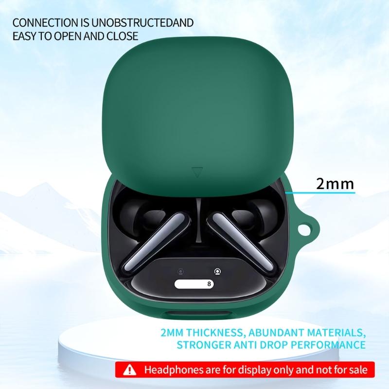 4 Shockproof Shell Headphone Sleeve Scratch Resistant Housing Antidust Washable Silicone Cover Protect Case