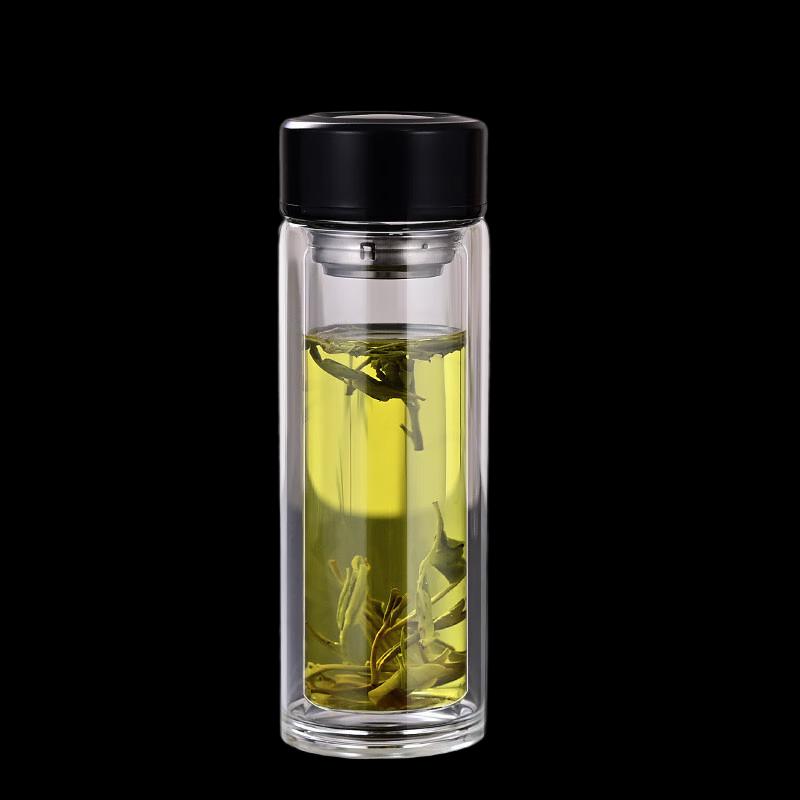 Shangqi Double-Wall Glass Tea Infuser Mug