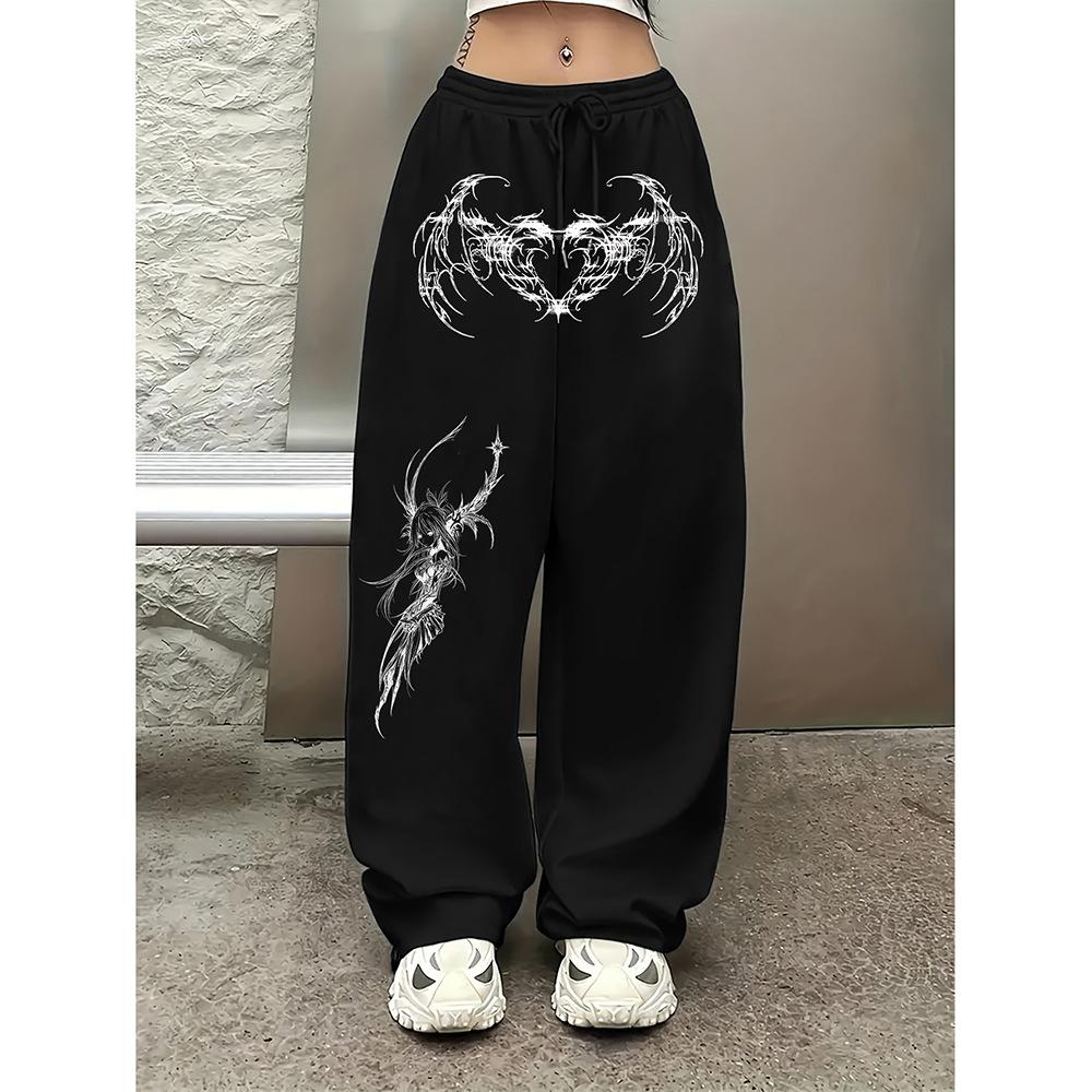 High Street Hip Hop Trend Casual Pants Men's Summer New Loose Niche Straight Versatile Long Pants