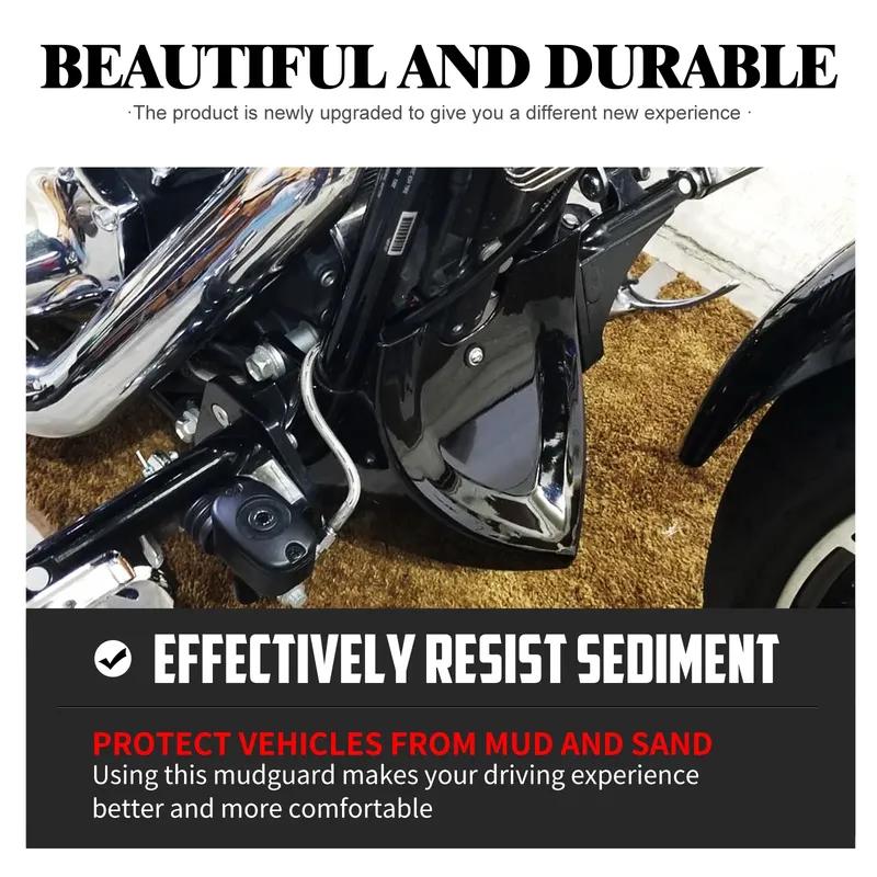 Universal Motorcycle Lower Chin Fairing Front Spoiler Black For Harley Touring Street Glide 1996-2017 Softail FXBRS Dyna 04-2017