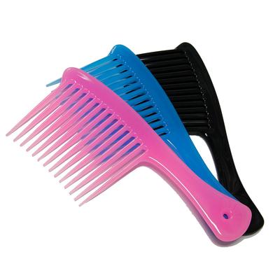 1ks Velký široký hřeben Rukojeť Rozčesávání Redukuje vypadávání vlasů Hřeben Pro Kadeřnický salon Barvení Stylingové štětce Nástroje