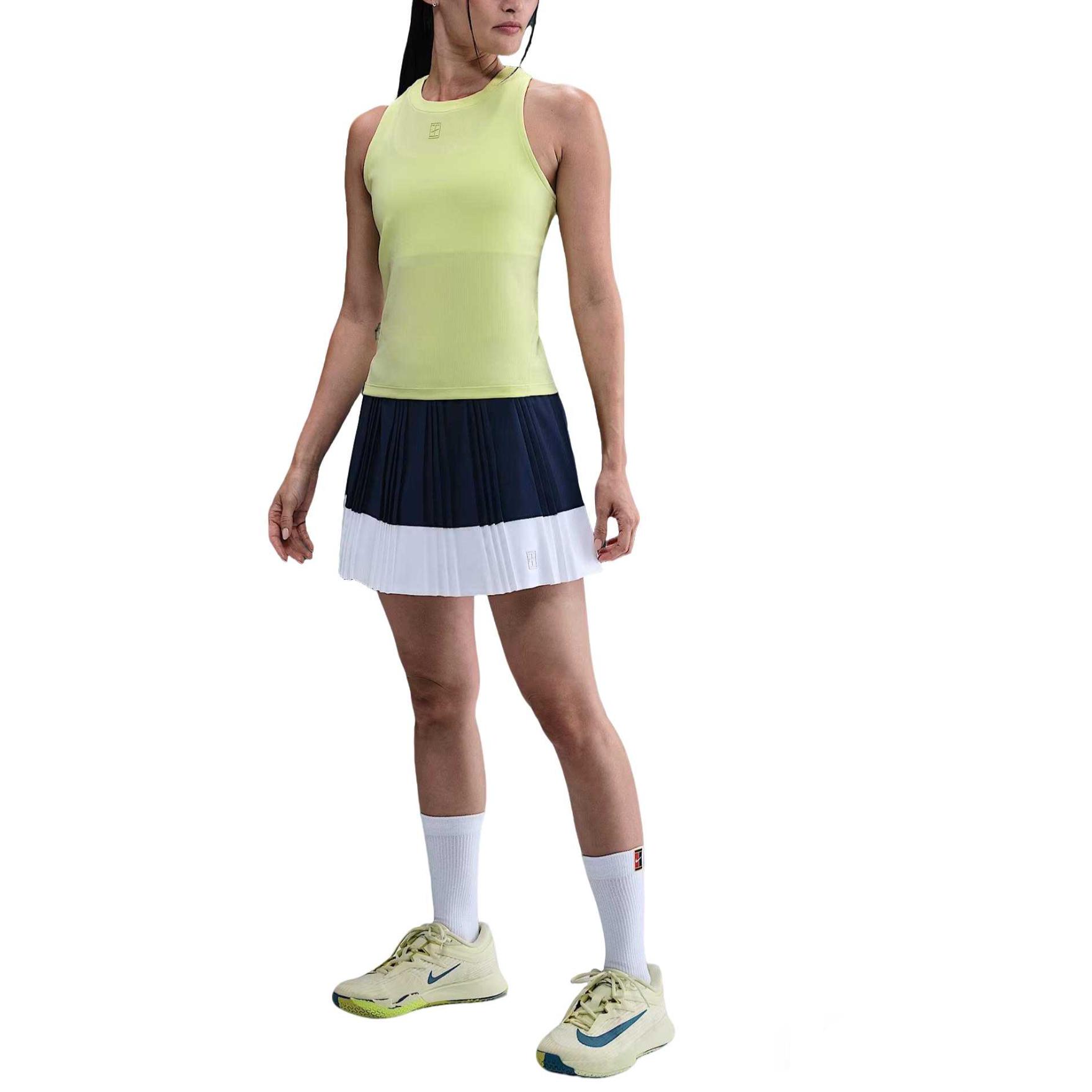 

Теннисный топ без рукавов Nike Court Advantage, приятный к коже, пуловер, женский, FZ6658-736 XL