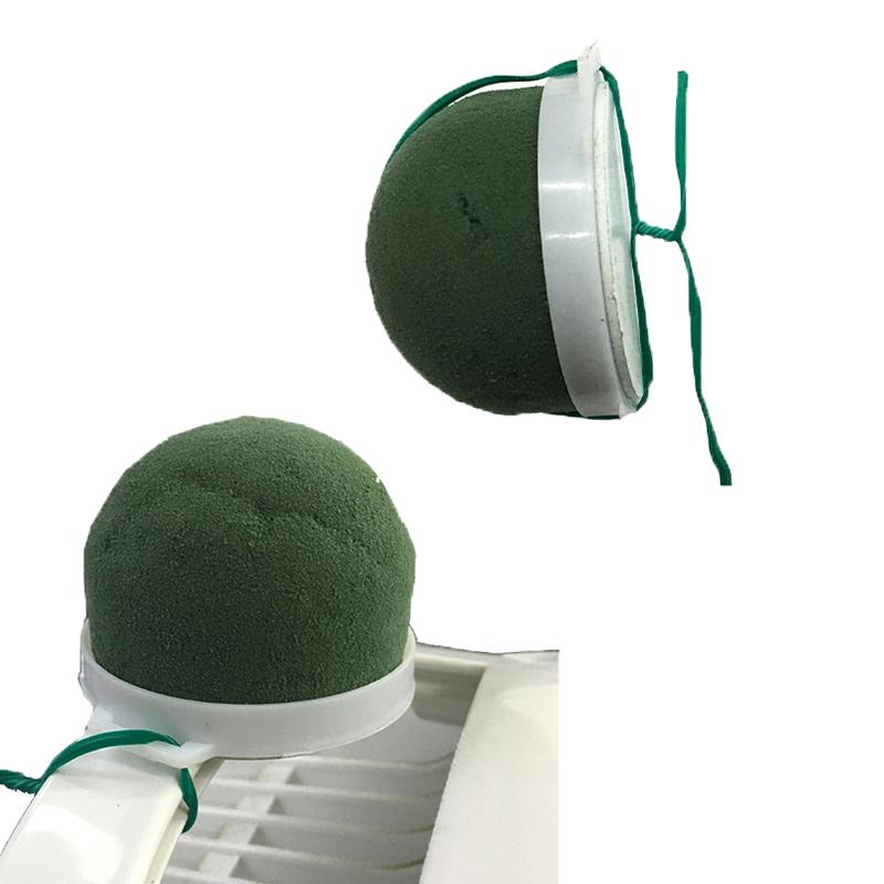 1/12 szt. Mini Okrągły Uchwyt z Pianki Florystycznej, Zielony Suchy i Mokry Kwiaciarnia Kwiatek Blok Rzemiosło Materiały do Aranżacji na Butelkę Wina