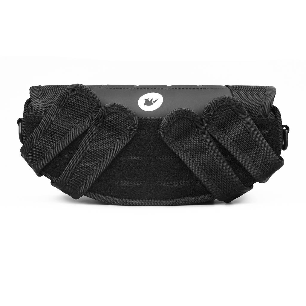 RHINOWALK MJX2010 Motorcycle Handlebar Bag Front Storage Pouch Phone Holder Crossbody Bag for Outdoor