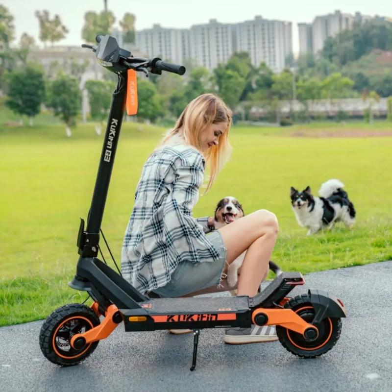 Elektrická koloběžka KUKIRIN G3 1200W Výkonný motor 52V 18Ah 52km/h 63km Dlouhý dojezd Terénní 10palcové pneumatiky Skládací Escooter