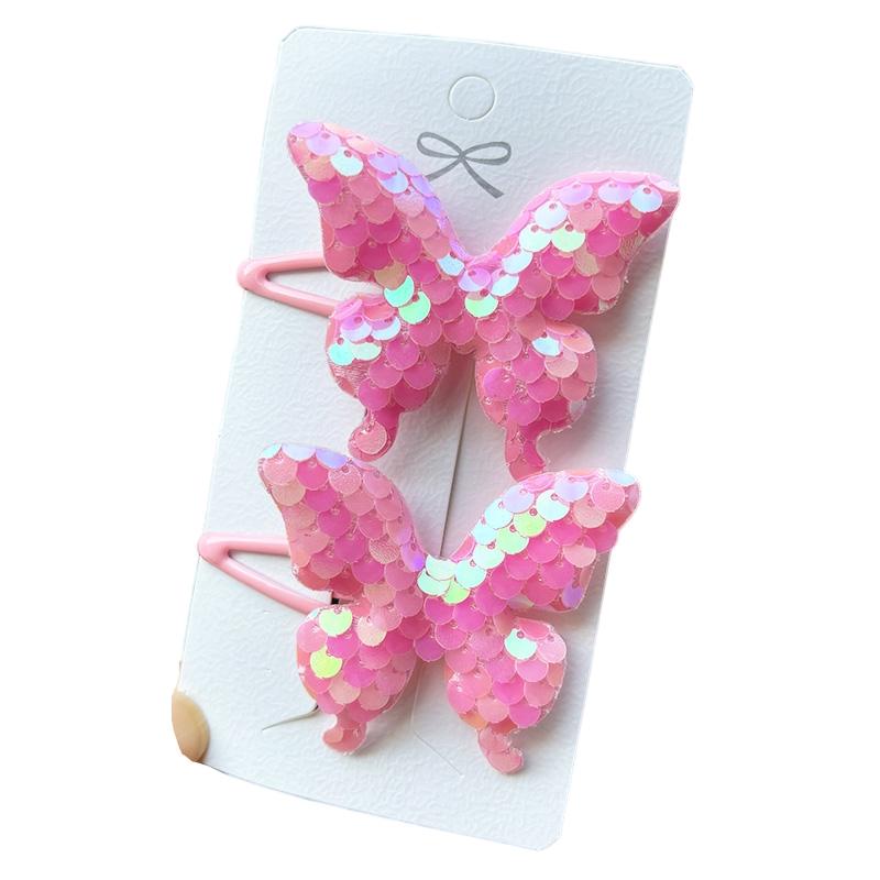 2 ST Nya Prinsessan Fjälligt Hjärta Flickor Hårnålar Härliga Barn Huvudbonader Hårspännen Hårklämmor Barrettes Håraccessoarer