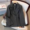 Women's Autumn Suit Set Simple Casual and Comfortable Jacket + Pants Two Piece Set