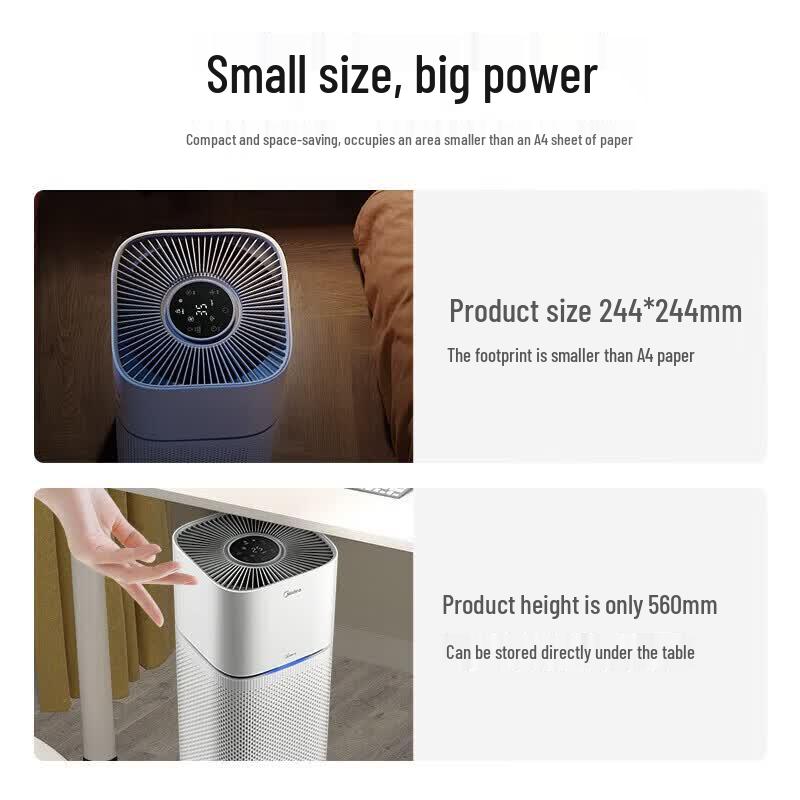 Midea KJ400G-Z1 Pro Air Purifier CN plug (adapter included)