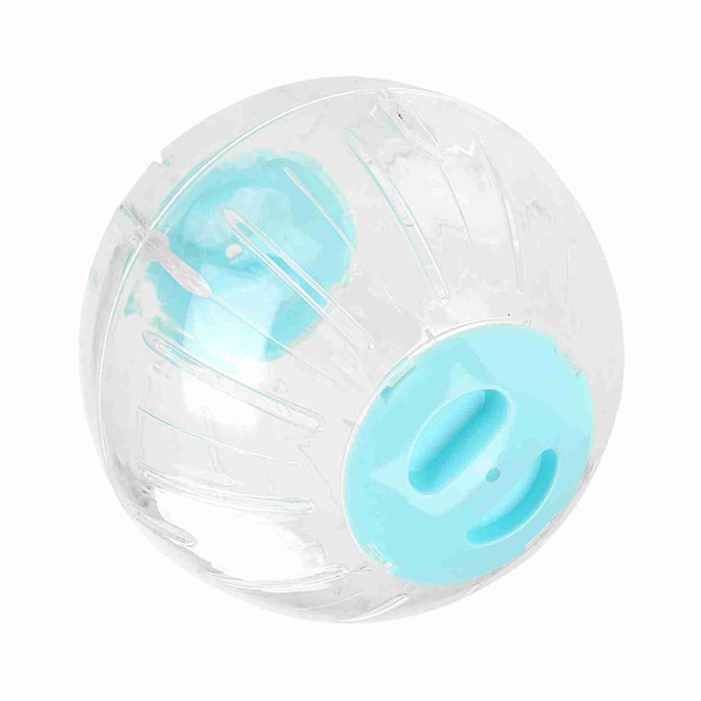 18.5cm New Fashion Plastic Small Pet Hamster Gerbil Toy Running Activity Exercise  (Pink)