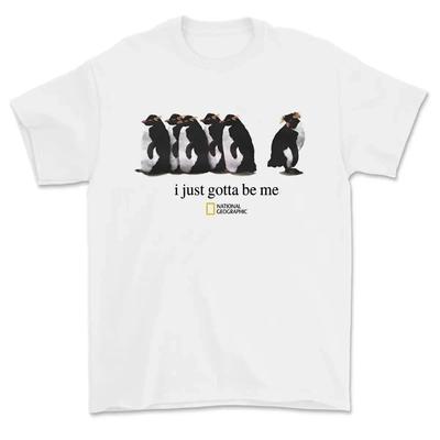 I Just Gotta Be Me National Geographic Penguin Shirt, Trending Shirt 25, Gifts S Unisex T-Shirt