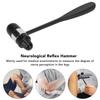 Neurological Examination Reflex Hammer Massage T Shape Silicone Head Percussion Reflex Hammer with Pointed Tip Handle