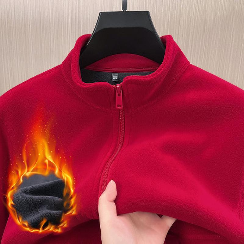 

Men s Outdoor Jacket Loose Cardigan Sweatirt Warm Autumn Winter XXXL