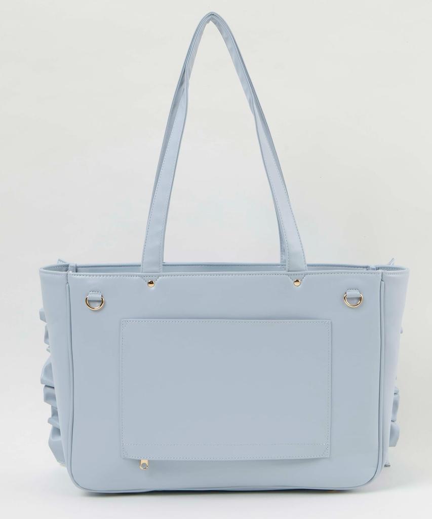 Sparkling Frill Ita Ita Deco Clear Oshikatsu Oshikatsu Live Gray [WEGO] Lace-up Bag, Bag, Bag, Bag, Multi-functional, Oshikatsu, Goods, Bag, Event,