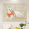 Cute Cat Cartoon Decorative Tapestry Home Wall Living Room Office Decorative Tapestry