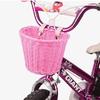 Cesto per Bicicletta per Bambini con Design Intrecciato Vintage e Campanello per le Avventure in Bicicletta dei Bambini
