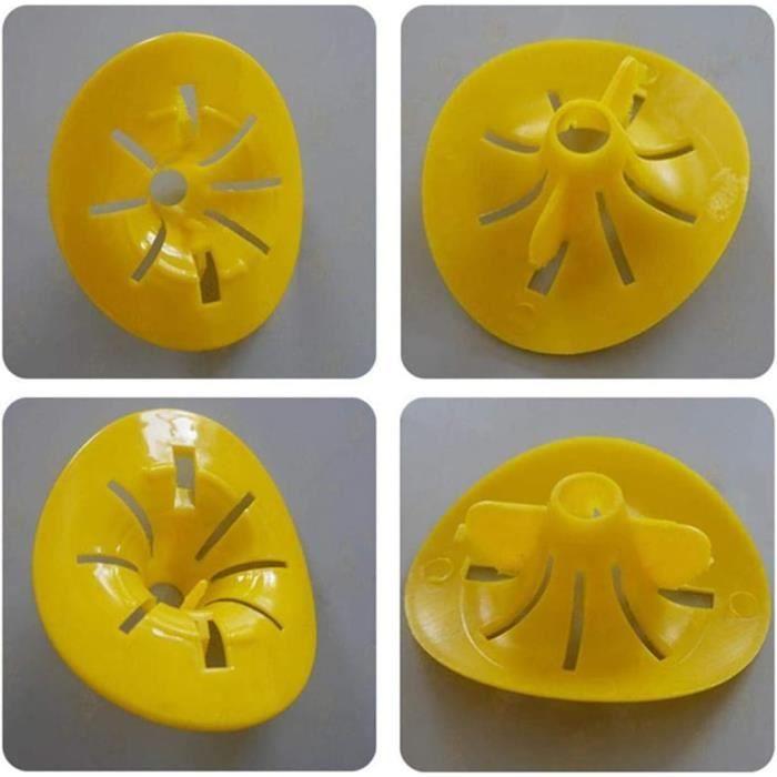 Piège De Guêpe Catcher D'abeilles Pièges Hornets Catcher De Bouteille Piège En Entonnoir Jaune Pour Les Abeilles Hornet , 10 Pcs