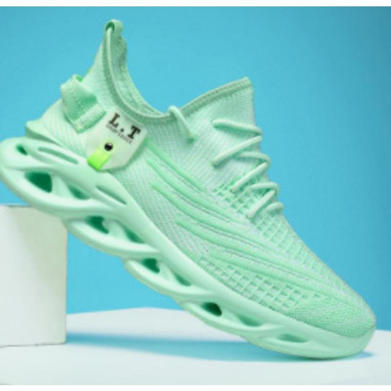 

Мужская обувь сетчатая повседневная спортивная обувь мужская уличная обувь Fly-Woven Twist Sole большого размера кроссовки 48